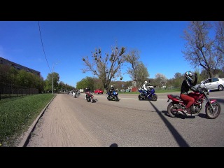Открытие мото сезона колона 29.04.17 Харьков