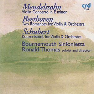 Bournemouth Sinfonietta альбом Mendelssohn / Beethoven / Schubert