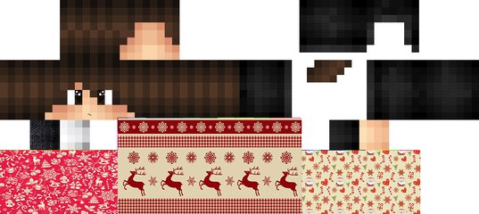 скины для майнкрафт 0.13.0 для девочек бесплатно новый год #7