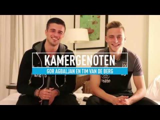 Kamergenoten Agbaljan en Van de Berg: “Hij zingt heel erg vals”