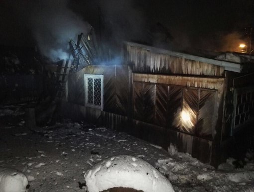 Пожар в Усть-Илимске Пожар в Усть-Илимске