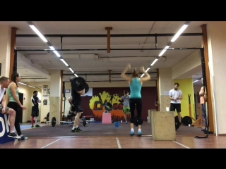 CrossFit_04.11.2016_2.Amrap 5' (0.8*Fran+Берпи)