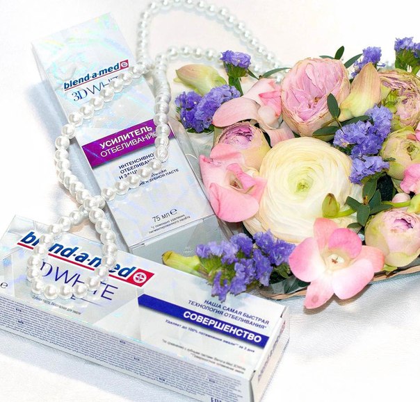 Скоро . Новая отбеливающая система Blend-a-Med 3DWhite. 