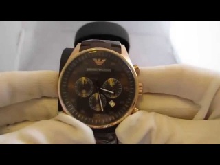 Обзор мужских наручных Emporio Armani Sport Chronograph AR5890 Купить часы