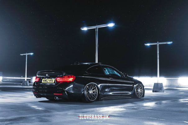 #BMW 435i on air