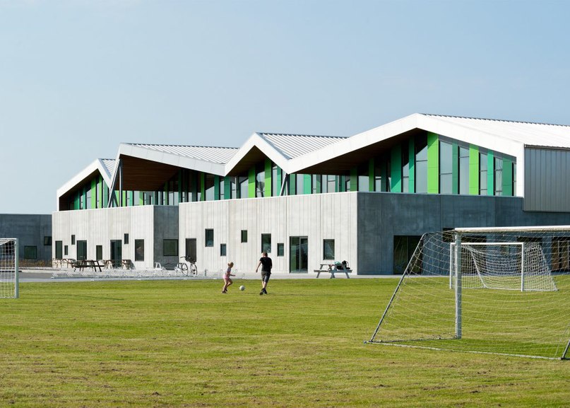 CEBRA completes Danish school with jagged roofs