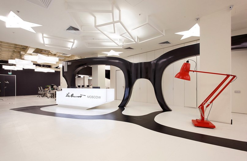 Интерьер офиса рекламного агентства Leo Burnett в
