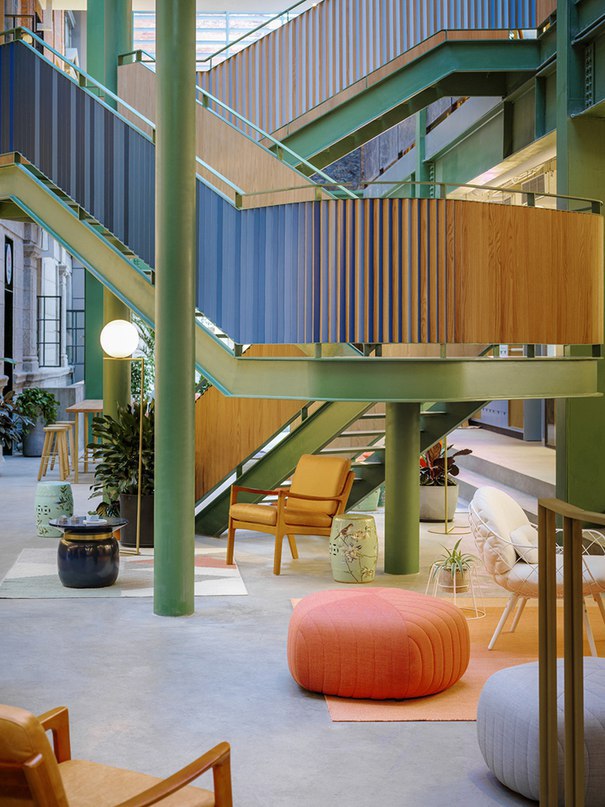 linehouse transforms former opium factory into WeWork