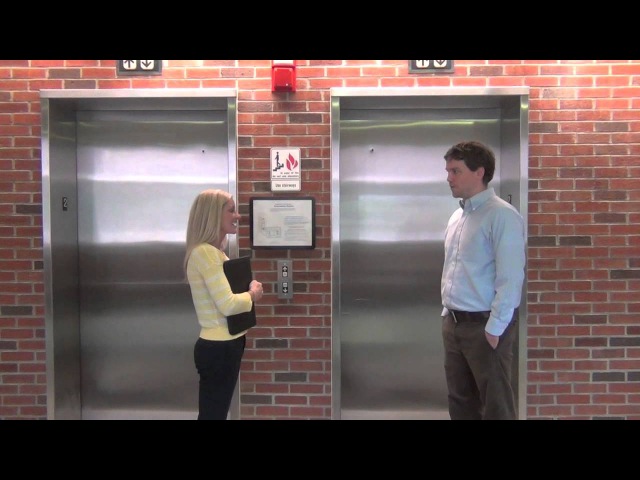 Elevator Pitch - Good Example