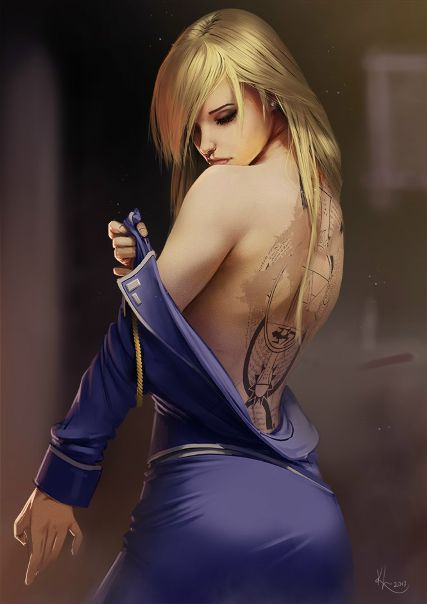 #FullmetalAlchemist Riza Hawkeye by #KarlLiversidge