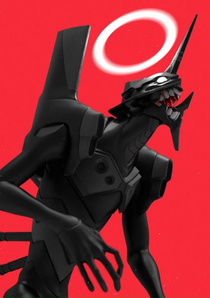#Evangelion Unit-01 by #LauraPeltomaki