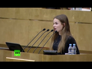 Саша Спилберг на заседании Госдумы РФ: каждое моё видео — это мини-выборы