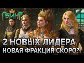Гвинт - уберут броню, нерф севера и 2 новых лидера! Gwent news