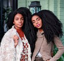 Близняшки Cipriana Quann и Tk Wonder взорвали интернет своими роскошными натуральными воло…