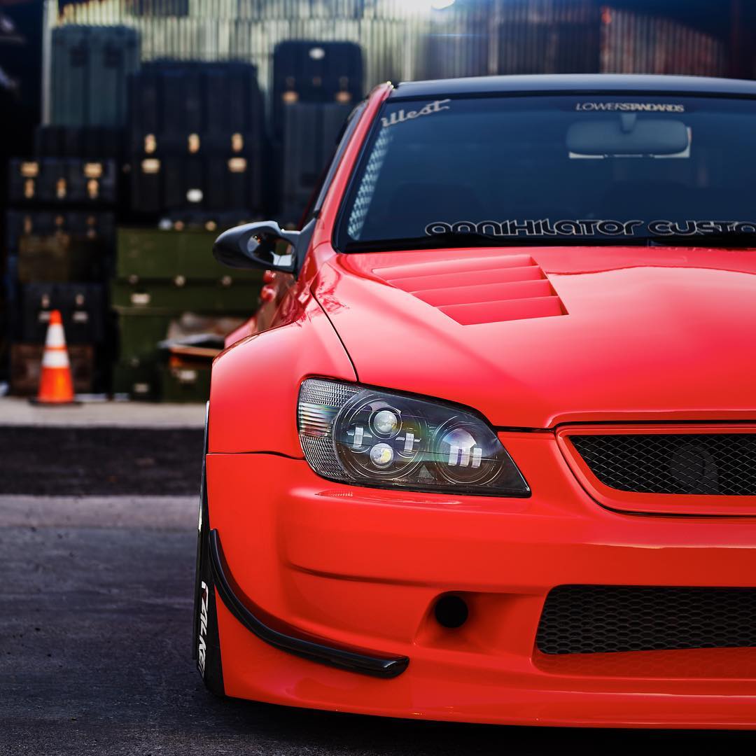 Тюнинг фары тойота альтеза - фото