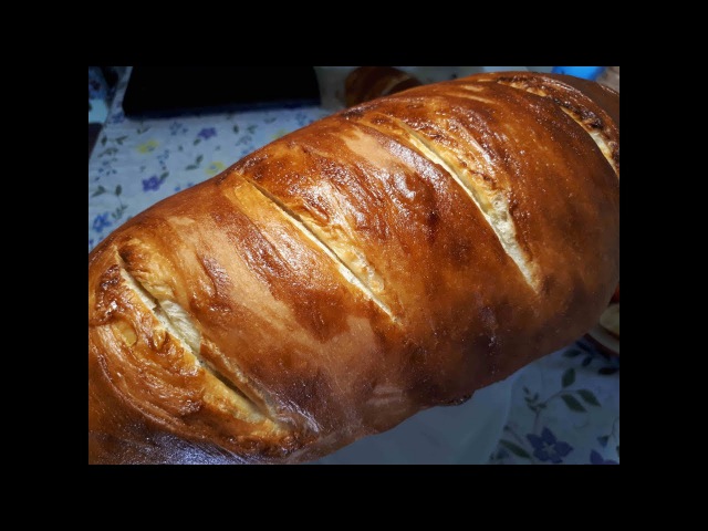 ВЫПЕКАЕМ БАТОНЫ НА КИСЛОМ МОЛОКЕ
