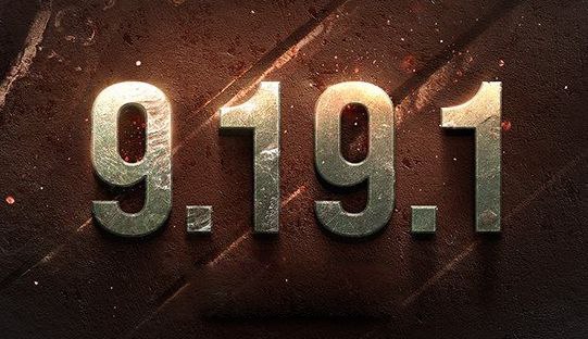 World Of Tanks обновление 0.9.19.1