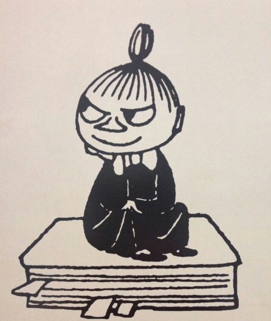 Малышка мю из муми троллей картинки