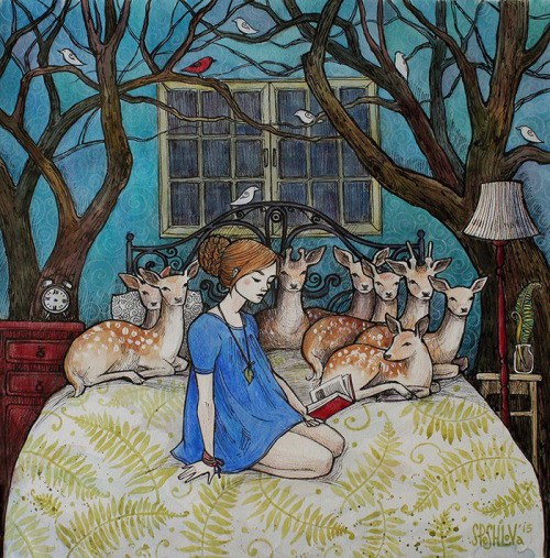 #Art_Weekend иллюстраторов: Анна Спешилова