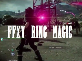 Final Fantasy XV Ring Magic Death Spell First Look