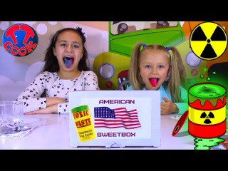 SOUREST CANDY CHALLENGE! Warheads, Toxic Waste (EXTREMELY DANGEROUS) | American Candy