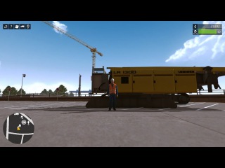 Construction-Simulator 2015 - Liebherr LR 1300 Обзор крана