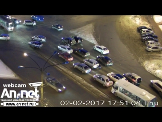 2-е ДТП 02-02-2017 на Капошвара 17-50