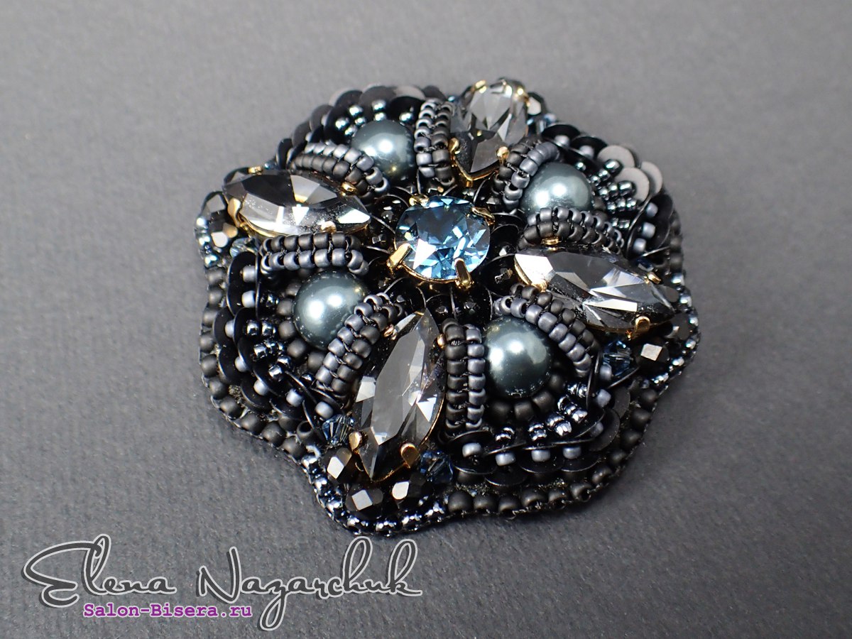 Мастер-классы: Мастер-класс. Брошь Тайна Глубин