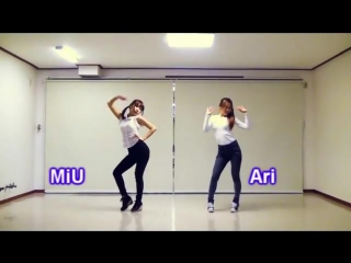 T-ara(티아라)lovey dovey dance tutorial 러비더비★ Waveya Ari Miu - kpop cover dance