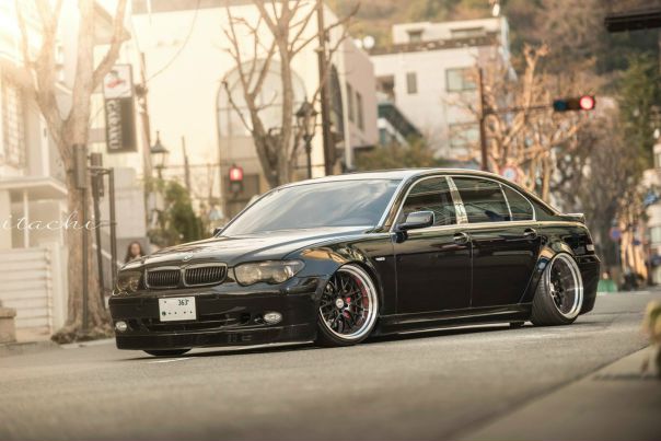 #BMW 7-Series (E65) stanced