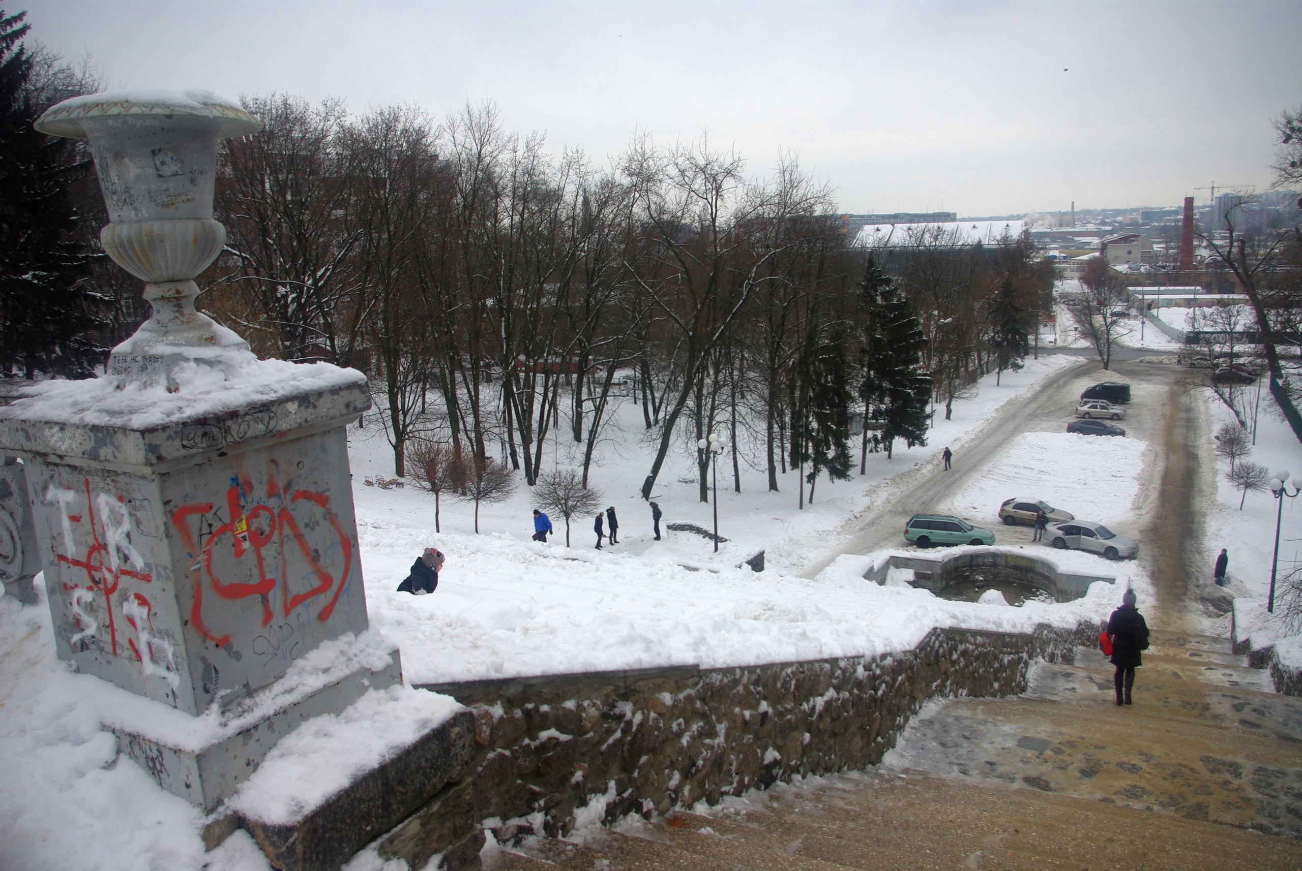 зимний Харьков 2017