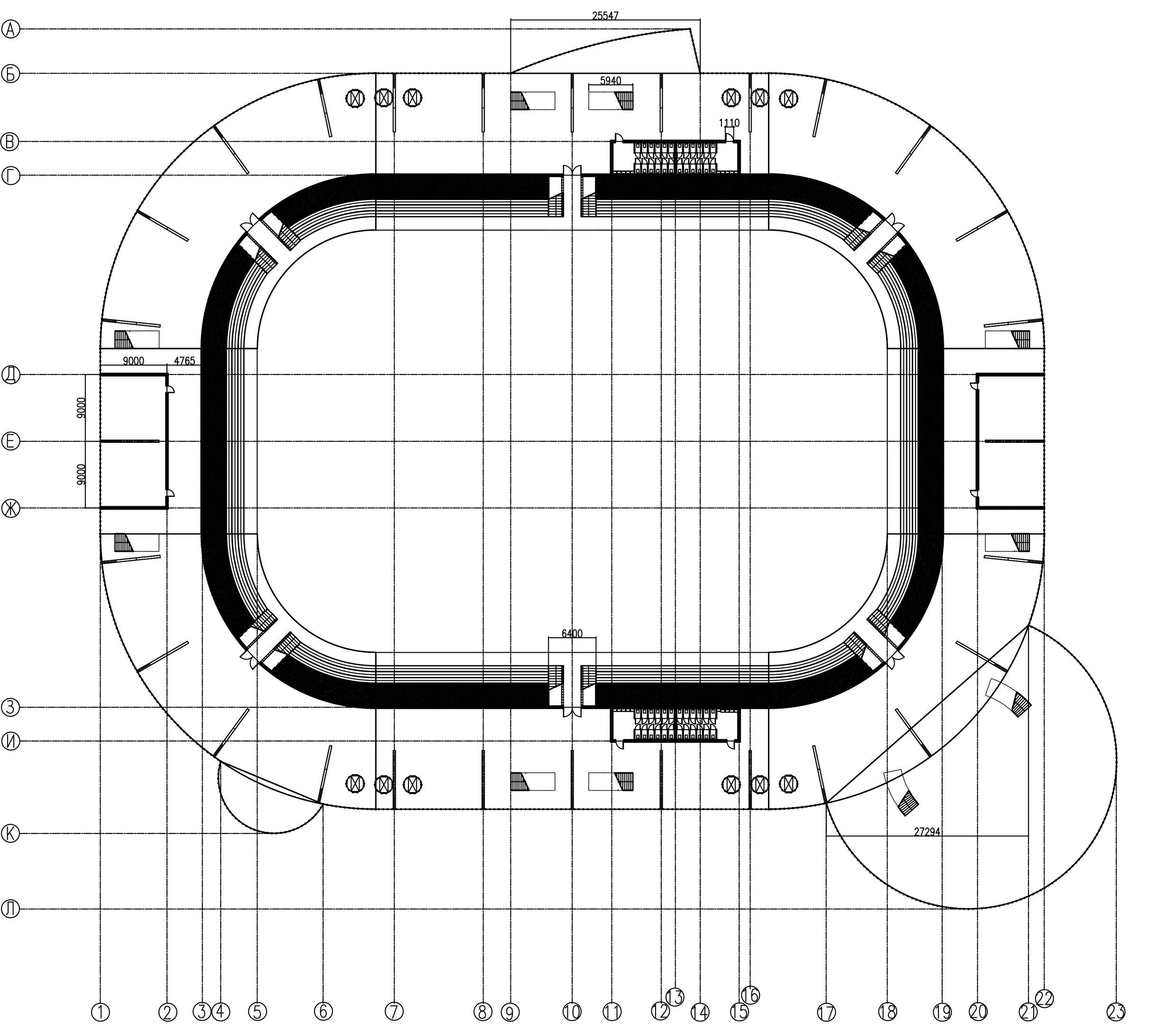 Типовые проекты ледового дворца