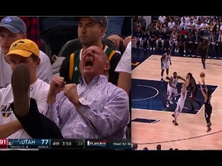 Austin Rivers CLUTCH 3-Pointer & Steve Ballmer LOSES HIS MIND - Game 6