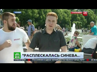 Десантник в День ВДВ ударил журналиста НТВ
