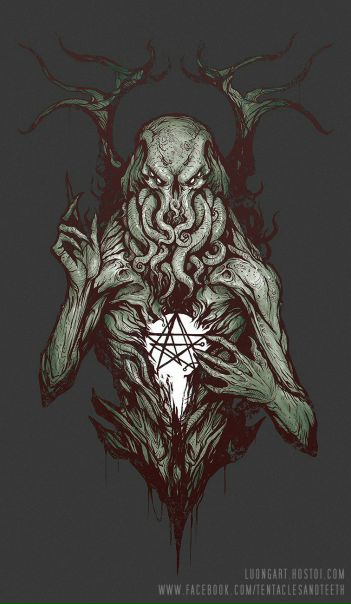 Cthulhu Jesus Loves You by #RichardLuong