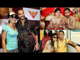 Top 20 Famous Indian Cricketers With Their Beautiful Wives | India Cricket Team