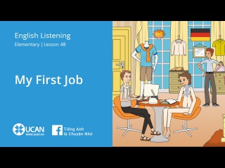 my first job my first job