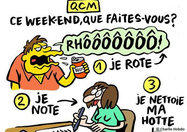 Charlie Hebdo опубликовал карикатуру на парламентские выборы во Франции: 