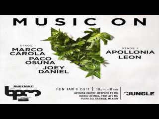 Apollonia @ Music On , The BPM Festival, The Jungle - PDC, Mexico (08.01.2017)