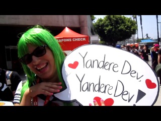 Anime Expo 2017 - Yandere Simulator gathering feat. YandereDev...& friends?