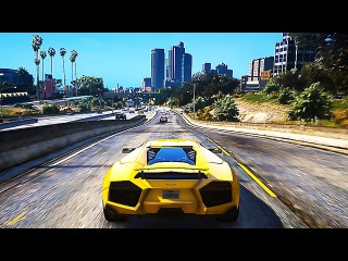 GTA 6 Graphics - REDUX 4K MOD - GTX 1080 TI SLI 4K 60FPS - Lamborghini Reventon Gameplay