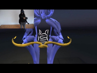 Opposable VRs Alix Briskham painting in VR - HTC Vive Tilt Brush