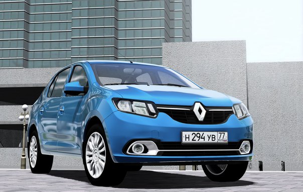 Renault logan black