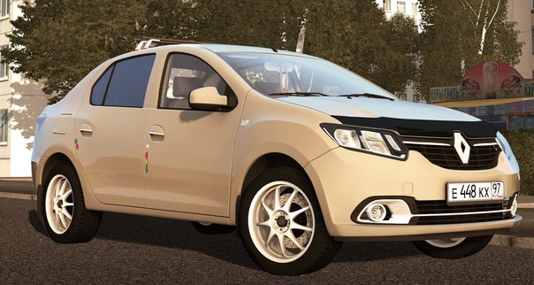 Renault logan black
