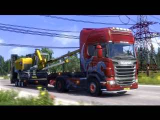 Нас 20 000. Грузимся все в фуры и едем далеко) ETS2 СТРИМ