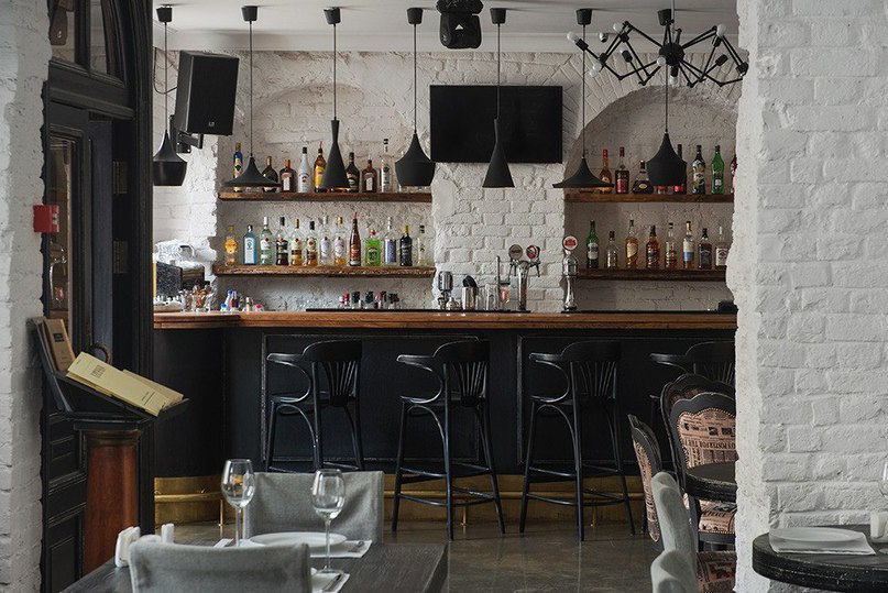 Интерьер ресторана «Рафинад» в МосквеАрхитекторы Максим Самойлов-Бабин