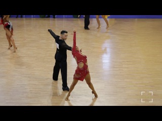 Timur Imametdinov - Nina Bezzubova | Cha-cha-cha | WDSF 2017 European LAT - R1