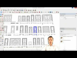 Помоделим-ка! #3. Моделирование дверей в SketchUp