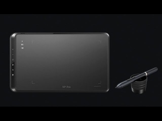 XP-Pen Star05 Wireless 2.4G Graphics Tablet with Touch Hot Keys and Battery-free Passive Stylus