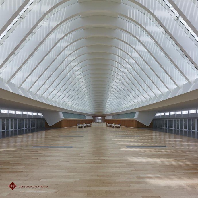 блок 2
Флорида, политехнический университет, Сантьяго Калатрава
Занятия в